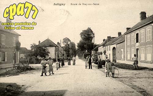 Jutigny - Route de Bray-sur-Seine