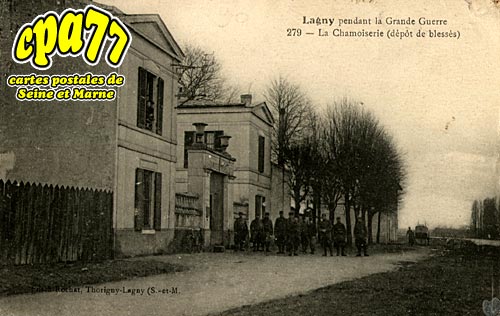 Lagny Sur Marne - La Chamoiserie (dpt de blesss) pendant la grande guerre