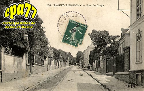 Lagny Sur Marne - Rue de Claye