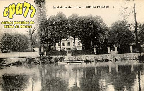 Lagny Sur Marne - Quai de la Gourdine - Villa des Pallands