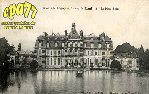 Lagny Sur Marne - Environs de Lagny - Chteaude Rantilly - La Pice d'eau