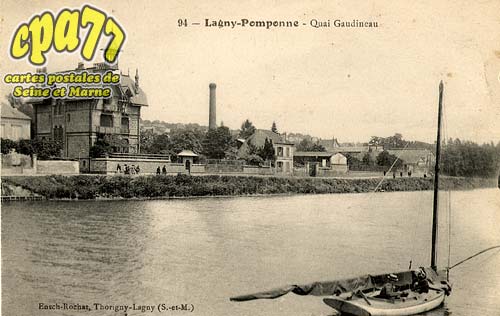 Lagny Sur Marne - Lagny-Pomponne - Quai Gaudineau