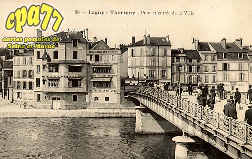 Lagny Sur Marne - Lagny-Thorigny - Pont et Entre de la Ville