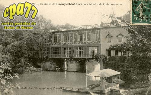 Lagny Sur Marne - Environs de Lagny-Montvrain - Moulin de Quincangrogne