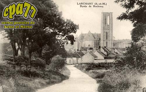 Larchant - Route de Recloses