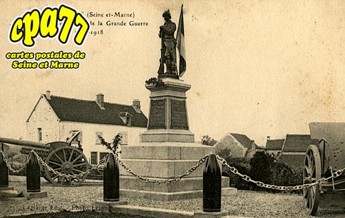 Lescherolles - Monument Commmoratif de la Grande Guerre 1914-1918