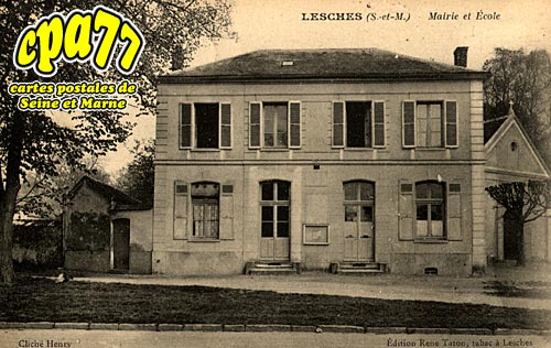 Lesches - Mairie et Ecole
