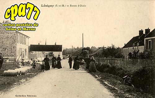 Lsigny - Route d'Ozoir