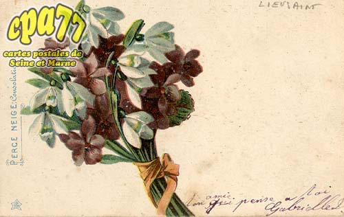 Lieusaint - Carte Bouquet Fleurs