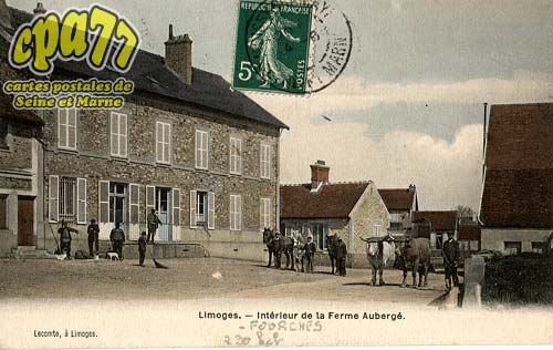 Limoges Fourches - Intrieur de la Ferme Auberg