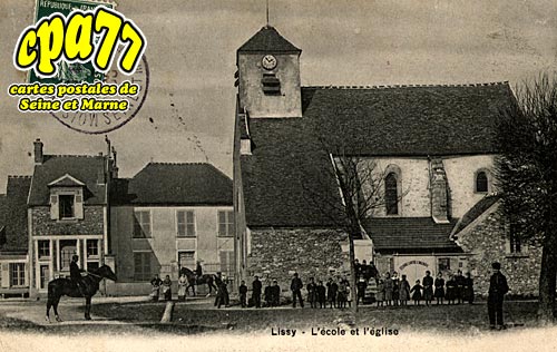 Lissy - L'Ecole et l'Eglise