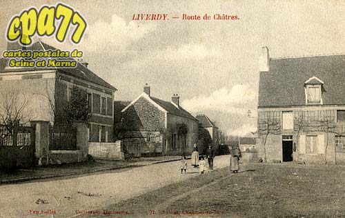Liverdy En Brie - Route de Chtres