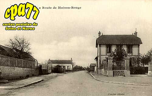 Lizines - Leudon - La Route de Maison-Rouge