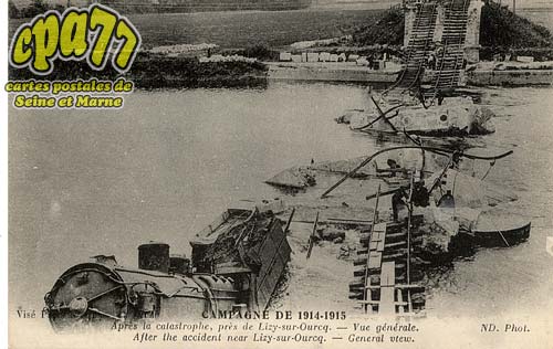 Lizy Sur Ourcq - Campagne de 1914-1915 - Aprs la catastrophe, prs Lisy-sur-Ourcq - Vue Gnrale