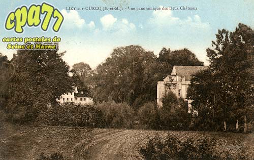 Lizy Sur Ourcq - Vue panoramique des Deux Chteaux