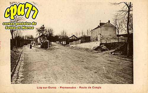 Lizy Sur Ourcq - Promenades - Route de Congis