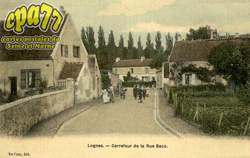 Lognes - Carrefour de la Rue Baco