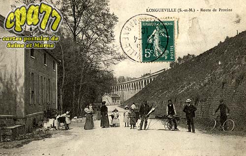 Longueville - Route de Provins