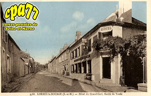 Lorrez Le Bocage Praux - Htel du Grand Cerf, Route de Voulx