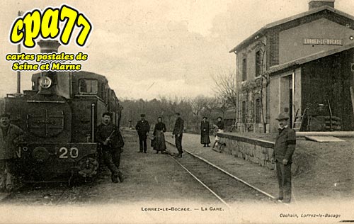 Lorrez Le Bocage Préaux - La Gare