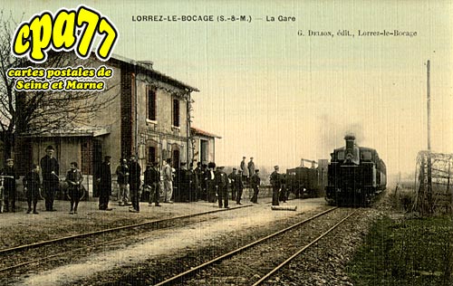 Lorrez Le Bocage Praux - La Gare