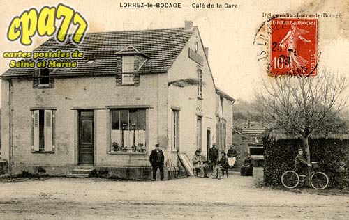 Lorrez Le Bocage Praux - Caf de la Gare
