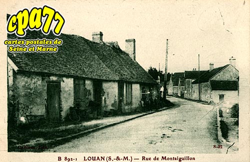 Louan Villegruis Fontaine - Rue de Montaiguillon