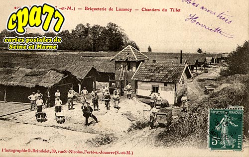 Luzancy - Briqueterie - Chantiers du Tillet