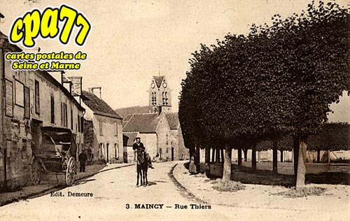 Maincy - Rue Thiers