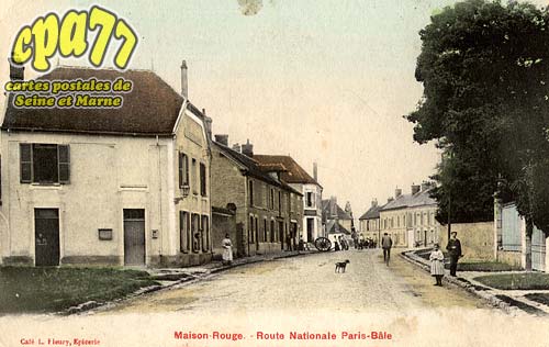 Maison Rouge En Brie - Route Nationale Paris-Ble