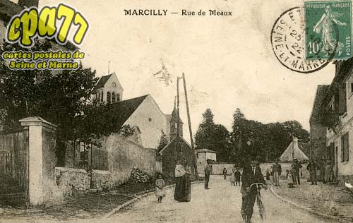 Marcilly - Route d'Etrepilly
