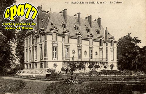 Marolles En Brie - Le Château