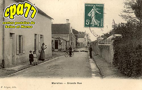 Marolles En Brie - Grande Rue