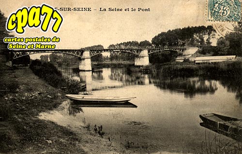 Marolles Sur Seine - La Seine et le Pont