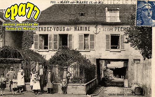 Mary Sur Marne - Htel-restaurant de 1er Ordre - Location de Bateaux