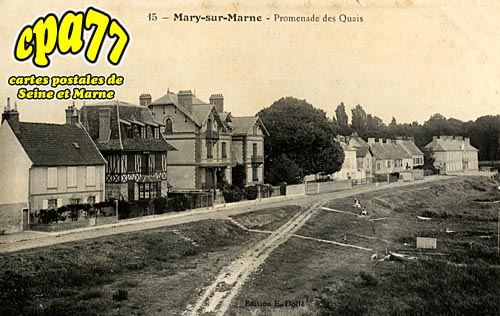 Mary Sur Marne - Promenade des Quais