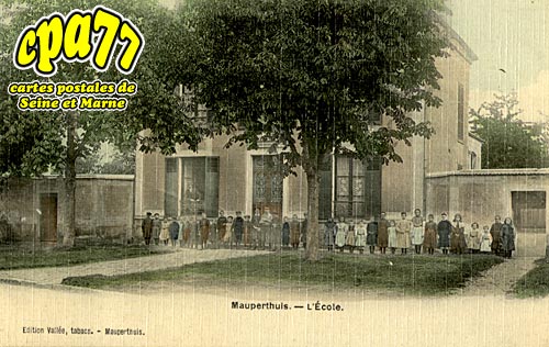 Mauperthuis - L'Ecole