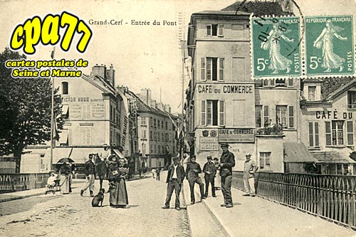 Meaux - Rue du Grand Cerf - Entre du Pont