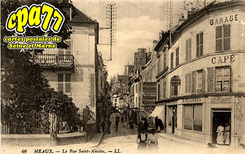 Meaux - La Rue Saint Nicolas