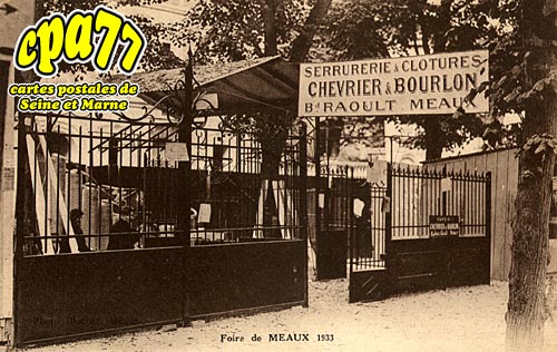 Meaux - Foire de Meaux 1933