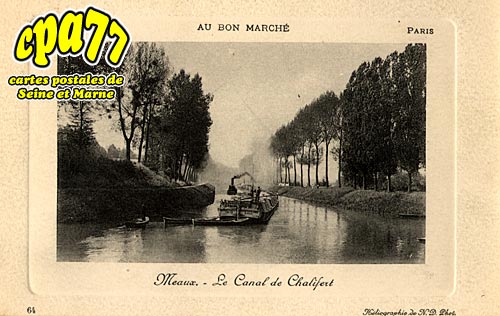 Meaux - Le canal de Chalifert