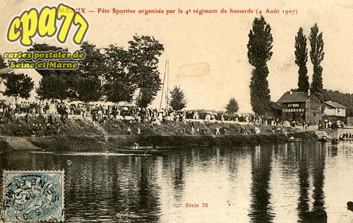 Meaux - Fte Sportive organise par le 4e rgiment de hussards (4 Aot 1907)