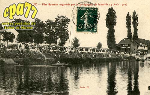 Meaux - Fte Sportive organise par le 4e rgiment de hussards (4 Aot 1907)