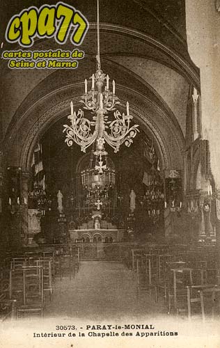 Meaux - Paray-le-Monial - Intrieur de la Chapelle des Apparitions