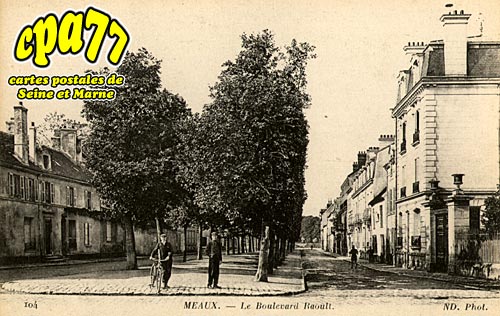 Meaux - Le Boulevard Raoult