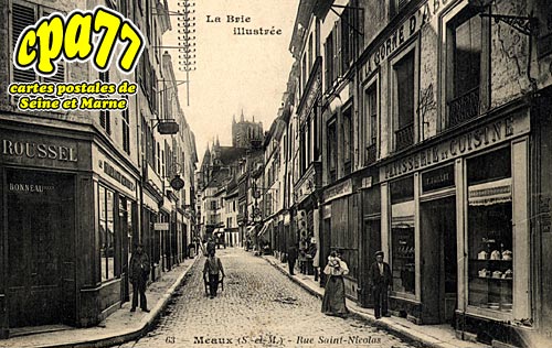 Meaux - Rue Saint Nicolas