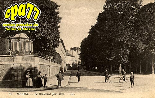 Meaux - Le Boulevard Jean Rose