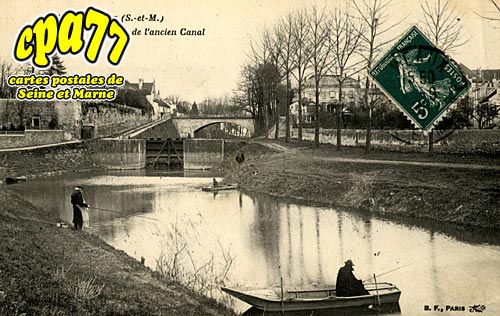 Meaux - L'Ecluse de l'ancien Canal