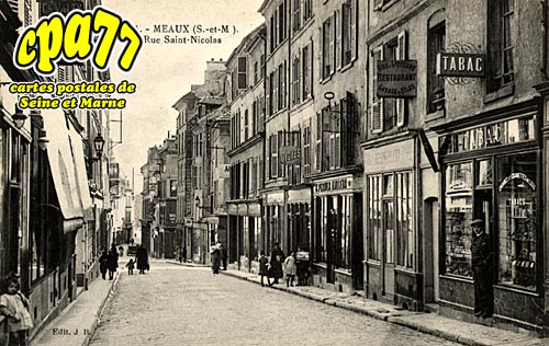 Meaux - Rue Saint-Nicolas