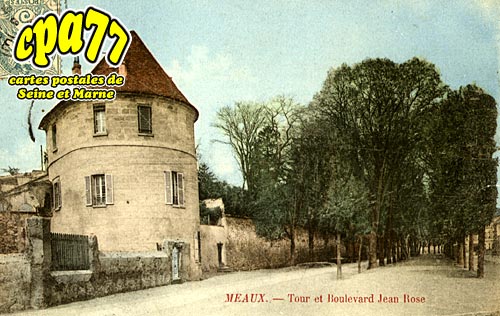 Meaux - Tour et Boulevard Jean Rose